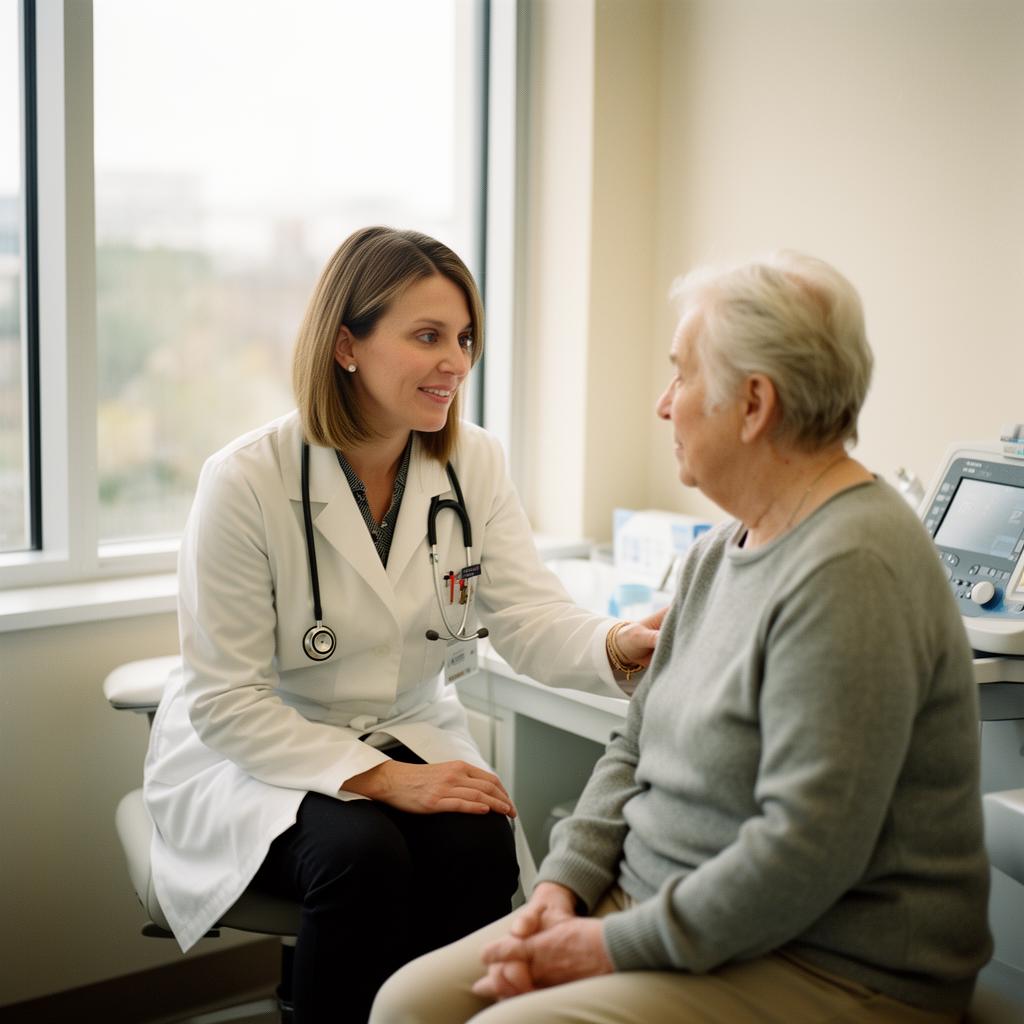 Doctor consulting with a patient about OneHealth PPO coverage